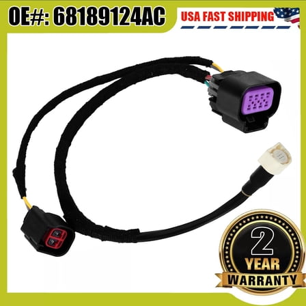 Rear View Back Up Camera Wiring Harness for Dodge for Ram 1500 2500 3500 13-17
