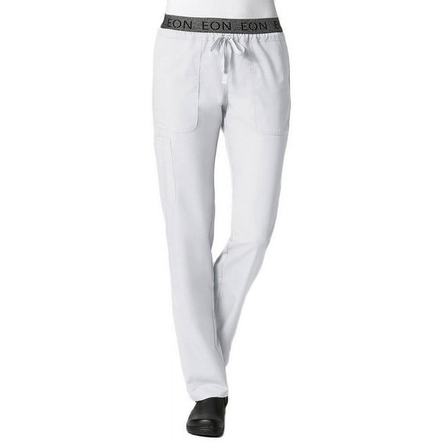 Pantalon d'Uniforme Médical pour Femmes EON COOLMAX® à Logo, Taille Élastique avec Cordon de Serrage