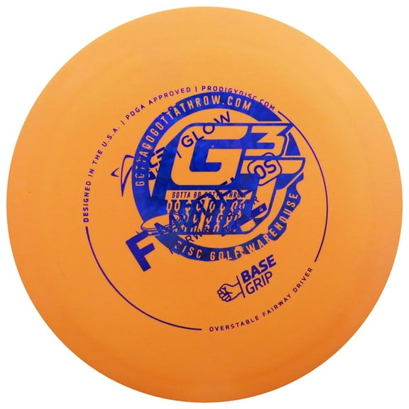 Prodigy Factory Second Ace Line Glow Base Grip F Model OS Fairway Driver Golf Disc
