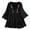 Black, variant on One Shoulder Tops for Women Womens Blouses Dressy Casual Women Lace Patchwork Bow V Neck Three Quarter Blouses Top T Shirt Color Block Crew Neck Tee Xl