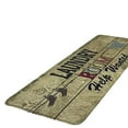 thumbnail image 2 of Paokuoon Laundry Room Floor Mat Water Absorbent Floor Mat for Laundry Room Letter Printed Rectangular Carpet Non Slip Stain Resistant, 2 of 7