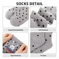 thumbnail image 7 of COOPLUS 5 Pairs Funny Crew Socks for Women Novelty Rabbit Egg Chick Pattern Socks for Gift, 7 of 7