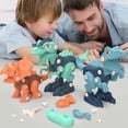 thumbnail image 2 of 4x Dinosaurios con destornillador Sunnimix Kit de construcción DIY para niños, 2 of 8