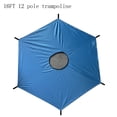 thumbnail image 3 of Kroder Trampoline Canopy 8ft 10ft 12ft 14ft 16ft Sun Easy To Install Protective Trampoline Shade Accessories For Outdoor Backyard, 3 of 4
