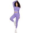 thumbnail image 1 of Set Deportivo Unitalla Mujer Gym Yoga o Casual Conjunto de Blusa y Leggins, 1 of 5