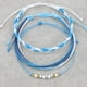 thumbnail image 3 of Pulseras para mujer, adolescentes, niñas, niños, amigos, ajustable, novio, novia, madre e hija, joyería Adepaton BST3002189-1, 3 of 5