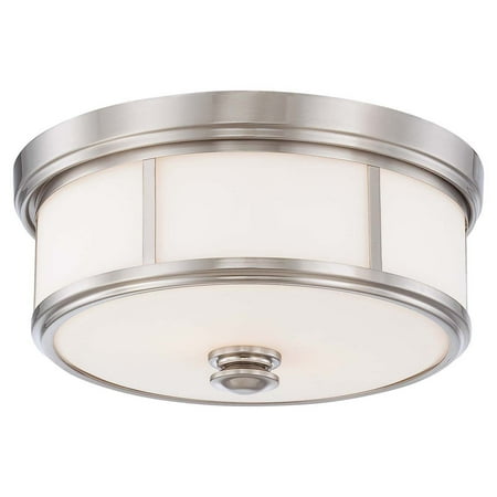 

Minka Lavery - 3 Light Flush Mount in Traditional Style - 7 inches tall by 16