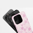 thumbnail image 4 of Snowflake For All iPhone Series Tough Phone Case Winter Pink, 4 of 7