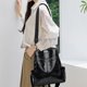 thumbnail image 5 of Bolso de hombro para mujer, moderno, de gran capacidad, para viajes, estudiantes, escuela, de cuero, 5 of 6