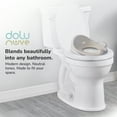 thumbnail image 5 of Dolu Nuve Toddler Toilet Training Seat Insert with High-Arched Backrest, Beige, 5 of 6