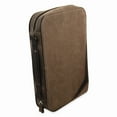 thumbnail image 2 of Bey-Berk International BB906BRW Ultra Suede Leather Computer Carrying Case with Accessory Compartments &amp; Zipper Closure - Brown, 2 of 2