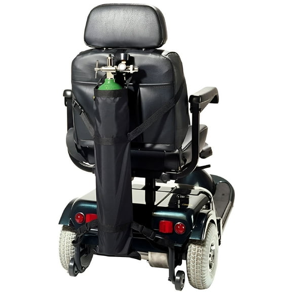 XIRQI Oxygen Tank Holder Oxford Cloth Wheelchair Compatible Medical Use 1Set