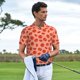 thumbnail image 3 of Fotbe Tomato Camiseta Polo de Golf para Hombre con Estampado – Camisa Deportiva Transpirable con Cuello Abotonado-Medium, 3 of 6