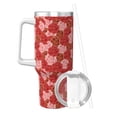 thumbnail image 2 of KLL Rose Flowers Print 40oz Stainless Steel Insulated Car Cup Coffee Mug with Spillproof Lid - Keep Your Drink Hot or Cold on the Go, 2 of 8