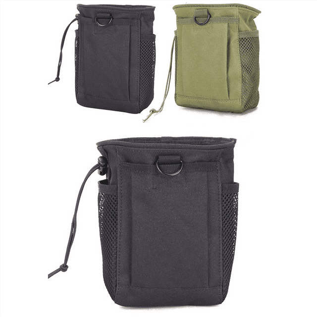 Sacs de Rangement, Sacs de Recyclage, Sacs à Ordures, Trousses d'Outils Tactiques, Convenant à la Randonnée et au Camping en Plein Air Camouflage Blanc