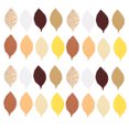 thumbnail image 1 of Shisuyan Accessoires DIY Feuilles Décoratives Polyester Lot de 300 2.6X1.4in, 1 of 8