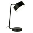 thumbnail image 5 of Evelyn&Zoe Wegner 18.5" Tall Integrated LED Table Lamp with Metal Shade in Blackened Bronze/Blackened Bronze, 5 of 8