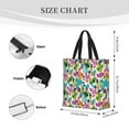 thumbnail image 3 of Easygdp Watercolor Flowers Bolsa Tote para Mujer, Bolso de Hombro para Trabajo, Playa, Viajes, Compras y Supermercado, 3 of 7