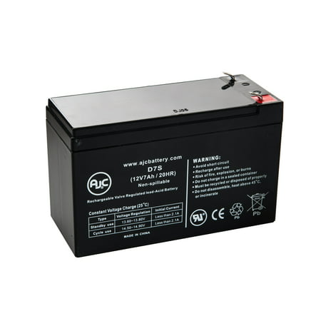 Powerware Best Power 610 0610-1000 12V 7Ah UPS Battery - This is an AJC Brand (Best Ups For Home Office)