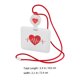 thumbnail image 2 of WEUVEB Tarjetas De Identificación Con Lanyard Rojo Para Oficina Con Retráctil, 2 of 8