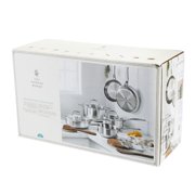 The Pioneer Woman 14-Piece Stainless Steel Cookware Set, Cooking Pots and Pans Set with Kitchen Utensils