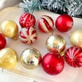 thumbnail image 6 of Shoreew 30 Pcs Christmas Balls Ornaments 2.4 Inch Small Shatterproof Plastic Balls Christmas Tree Hanging Decoration for Holiday Wreath Party Tree Decor, 6 of 7