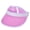 Pink, variant on GROFRY Ultra-thin Transparent Visor Hats Sweat Absorb Outdoor Supplies Sun Transparent Beach Visor Cap