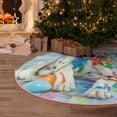 thumbnail image 5 of Disketp A Funny Little Dalmatian Puppy Christmas Tree Skirt, Christmas Tree Decorations, Christmas Decor, Tree Mat Decoration(30-48IN)-48", 5 of 6