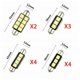 thumbnail image 4 of 23 piezas Kit de bombillas LED para luz interior de coche, luz de techo, maletero, mapa, matrícula, 4 of 5