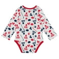 thumbnail image 3 of Infant White Washington Capitals Quick Learner Long Sleeve Bodysuit, 3 of 3