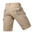 thumbnail image 6 of Dresfit Cargo Shorts for Men Big and Tall Baggy Shorts Summer 2026 Ripstop Hiking Short Pants Waterproof Open Bottom Outdoor Carpenter Shorts Khaki, 6 of 7
