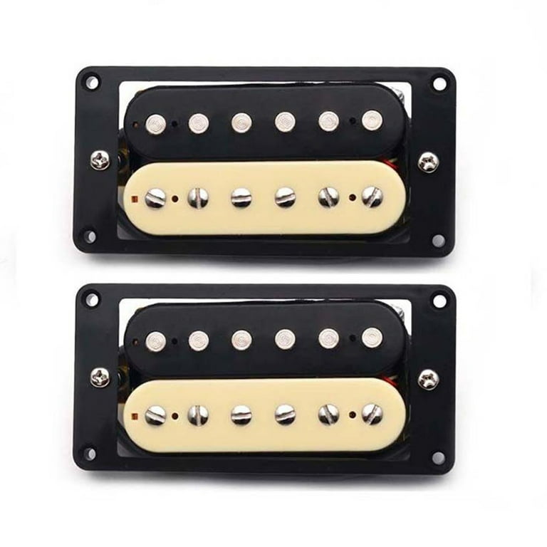 Double coil humbucker outlet