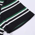 thumbnail image 6 of JAJAHO Men's T Shirt Summer Top Striped Short Sleeve Crewneck Loose Fit Soft Comfortable Tee Shirts Casual Daily Wear Versatile Tops, 6 of 8