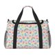 thumbnail image 1 of Fotbe Cute Unicorn Bolsa de Viaje con Estampado, Bolsa de Fin de Semana para Mujer con Compartimento para Zapatos, Bolsa de Gimnasio con Bolsillo Húmedo, 1 of 7