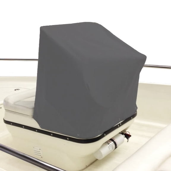 NEH Boat Center Console Cover Storage Cover- 40"L x 46"W x 45"H - Gray Heavy Duty Water Resistant Thick Polyester Fabric