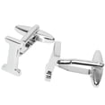 thumbnail image 3 of BodyJ4You 2PC Cufflinks Personalized Initials Letter I Men's Button Shirt Business Gift, 3 of 6