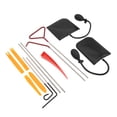 thumbnail image 3 of Juego de 13 herramientas de palanca para abrir puertas de coche con cuñas de agarre de largo alcance, bolsa de calce inflable, instalador de extracción de molduras automáticas, 3 of 15