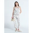 thumbnail image 2 of Free Assembly Women's Floral Sleeveless Peplum Top, Sizes XS-XXL, 2 of 5