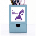 thumbnail image 1 of Excavator Driving Transfer Tool Desk Supplies Organizer Pen Holder Card, 1 of 3