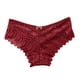 thumbnail image 2 of Gibobby Pantys para Mujer Bragas para mujer, encaje ganchillo, bragas con cordones, ropa interior calada Sexy（Vino， XL), 2 of 5