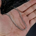 thumbnail image 5 of AOBOCO 925 Sterling Silver Byzantine Chain 2.5MM Byzantine Link Chain Necklace Gift for Men Women 18, 20, 22, 24, 26 Inch, 5 of 10