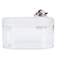 thumbnail image 2 of Humidificador de doble pulverización de escritorio con alimentación USB de 1 l con luz nocturna ambiental para oficina en casa Blanco, 2 of 5