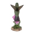 thumbnail image 6 of 5.5" Hummingbird on Foxglove Outdoor Garden Statue, 6 of 7