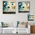 thumbnail image 4 of Designart "Minimalist Oasis Colorful Mid Century Zen I" Abstract Collages Wall Art Living Room, 4 of 5