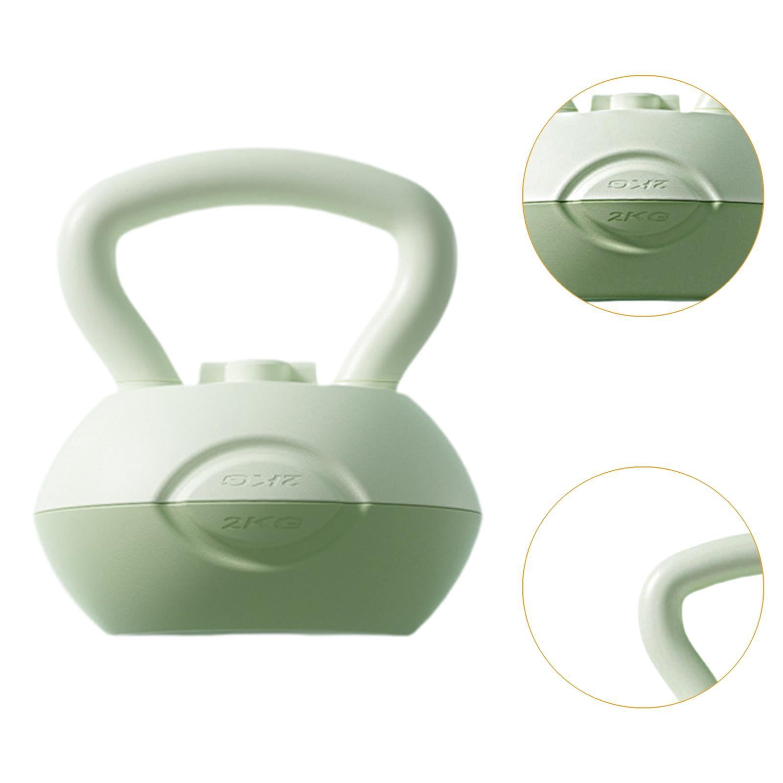 harayaa Water Filled Kettlebell Body Workout Ergonomic Household Exercise Kettlebell Green