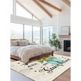 thumbnail image 2 of You Are My Sunshine Area Rug for Bedroom 5x7 Ft Retro Sunflower Bee Farm Super Soft fuzzy Throw Rug Non-Slip Fluffy Plush Indoor Floor Carpet for Living Room Nursery Home Decor, 2 of 8