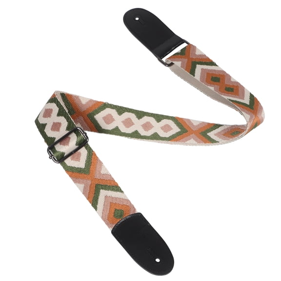 Milisten Vintage Adjustable Guitar Strap for Acoustic & Electric Guitars, Material with Comfortable Design