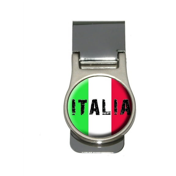 Italia - Italy Italian Flag Money Clip