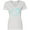 AA-White, variant on Inktastic Paw Print Heart Women's V-Neck T-Shirt