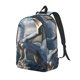 thumbnail image 1 of Disketp Mountain White Dragon print Canvas Backpack Lightweight Travel Daypack Student Rucksack Laptop Backpack-Medium, 1 of 5